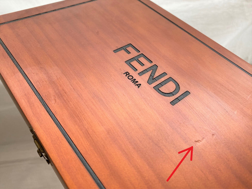 Fendi 2014 Mid-Autumn festival wooden accessories storage box