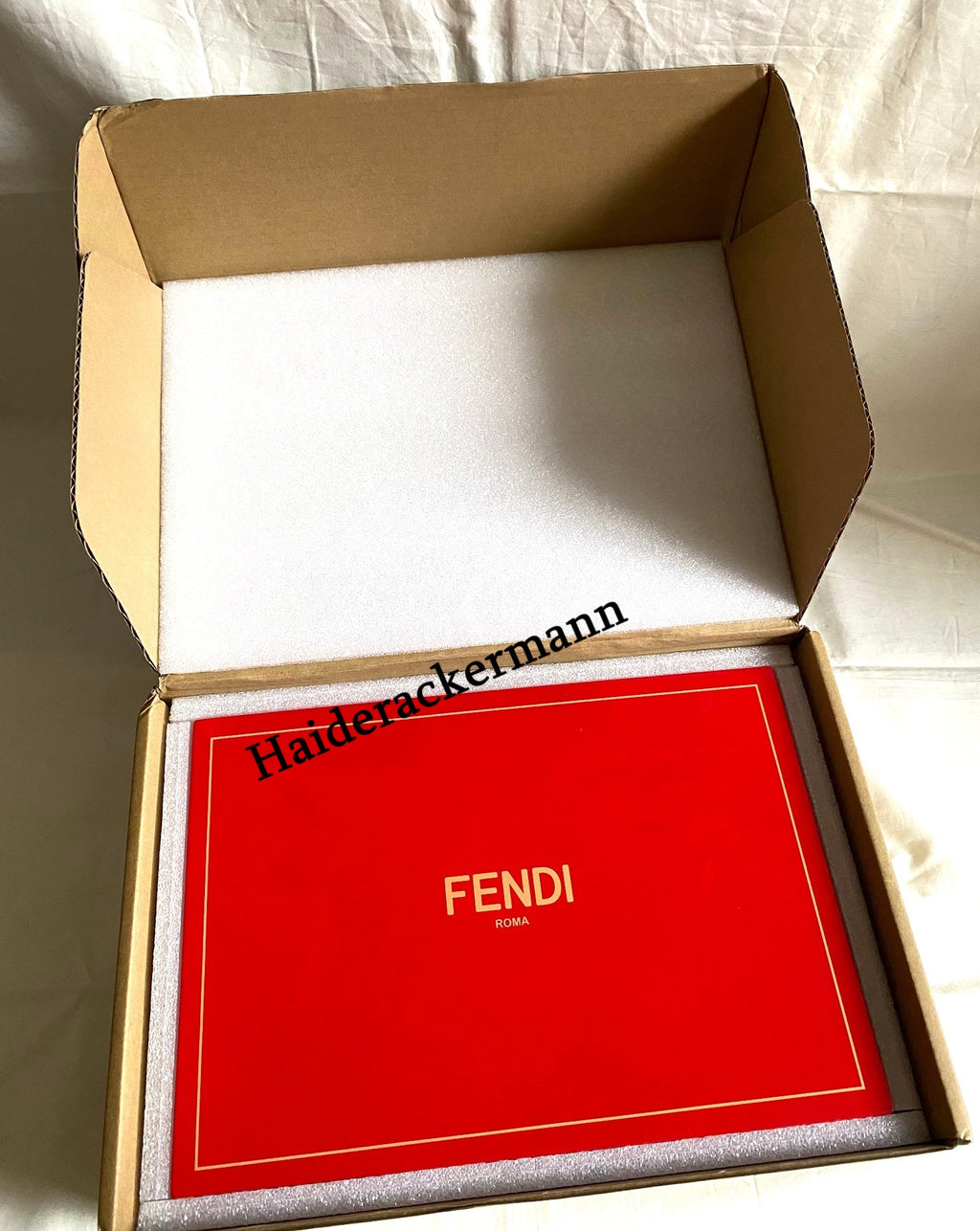 Fendi 2023 Chinese New Year FF logo jewelry box with red packets