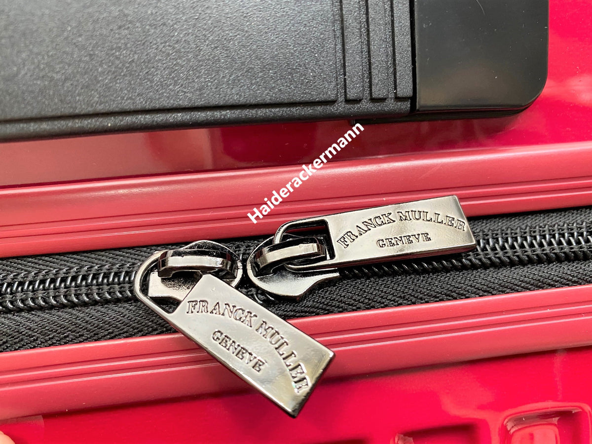 Franck Muller 2019 Christmas red crossbody luggage bag