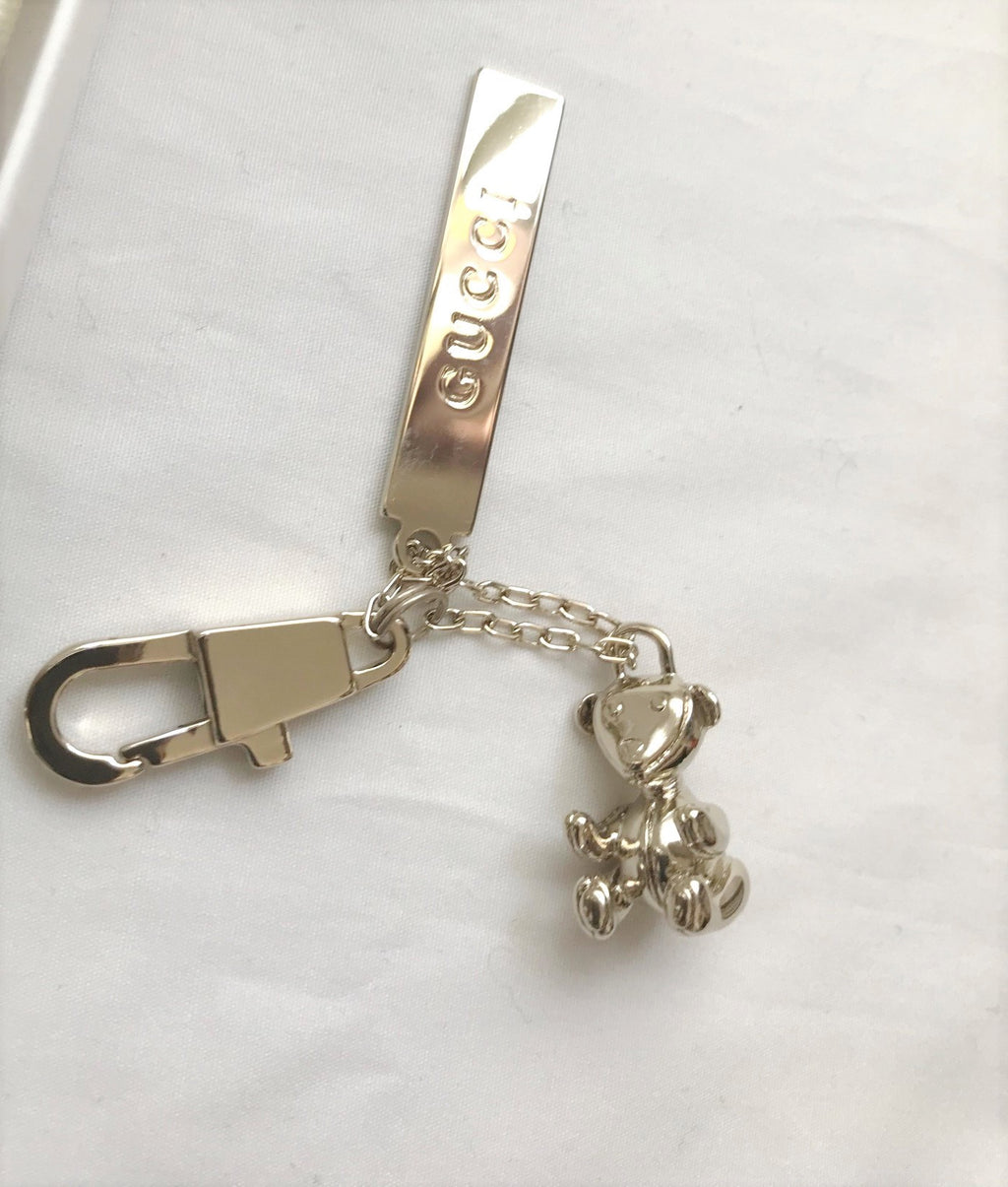 Gucci 2010 UNICEF charity program bear keyring