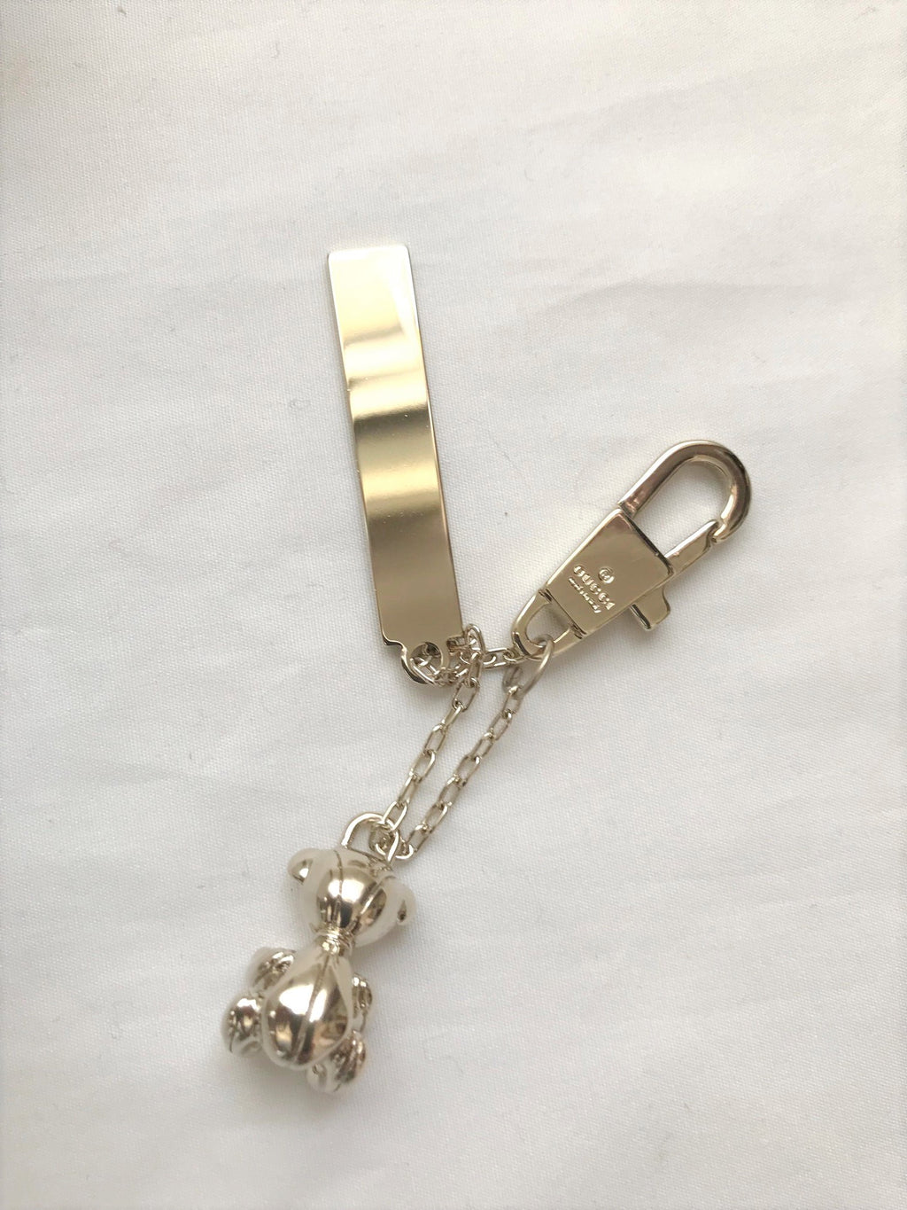 Gucci 2010 UNICEF charity program bear keyring