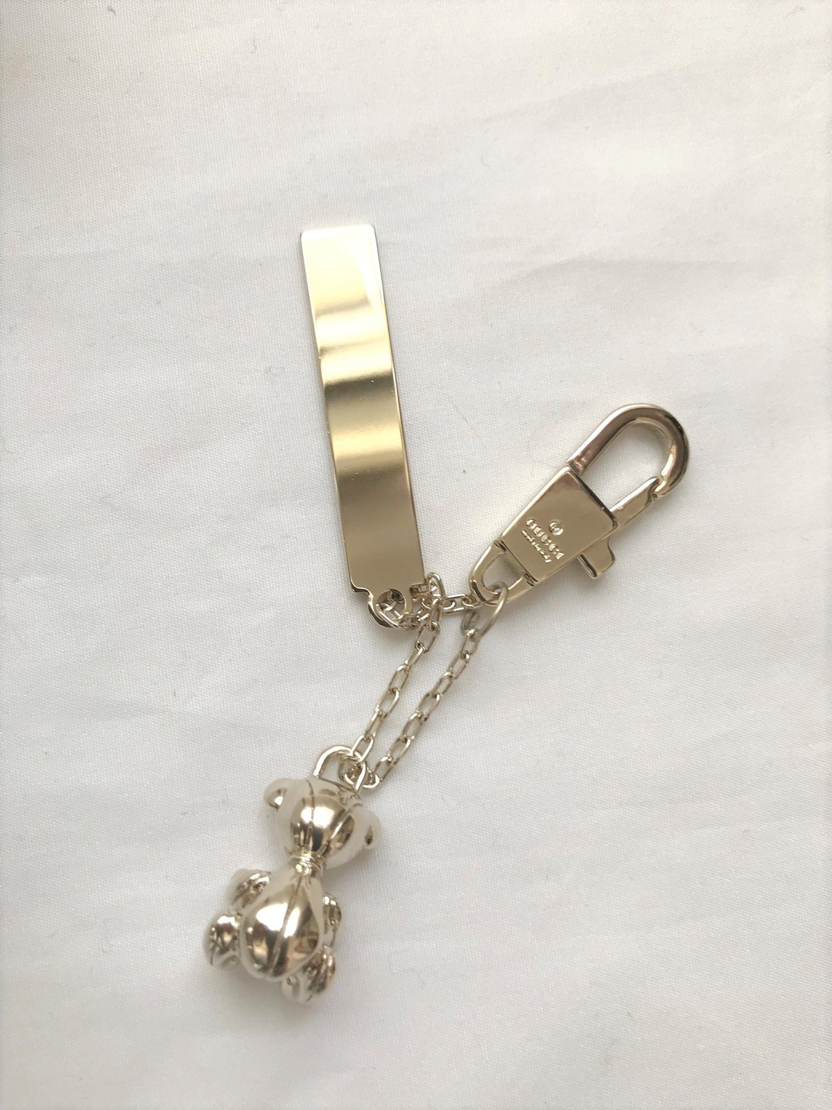 Gucci 2010 UNICEF charity program bear keyring