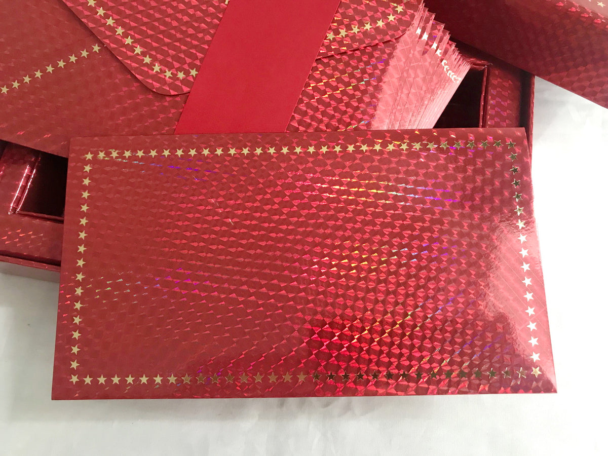 Gucci 2020 Chinese New Year stars motif red packet