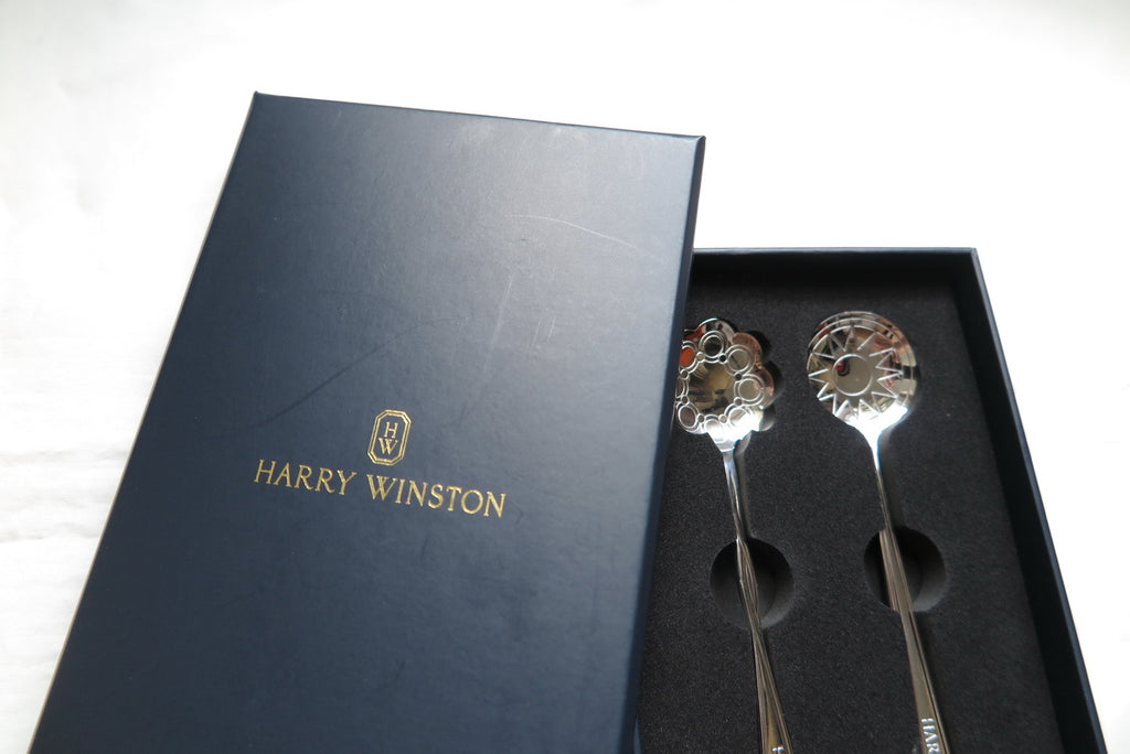 Harry Winston 2019 Winston Garden at The Peninsula Hotel afternoon tea spoon gift set
