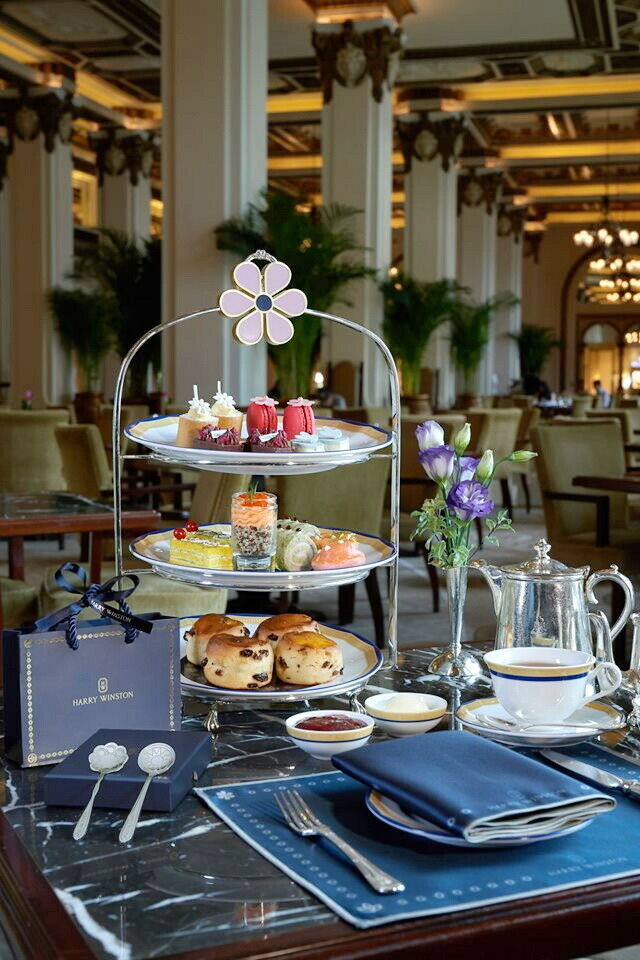 Harry Winston 2019 Winston Garden at The Peninsula Hotel afternoon tea spoon gift set