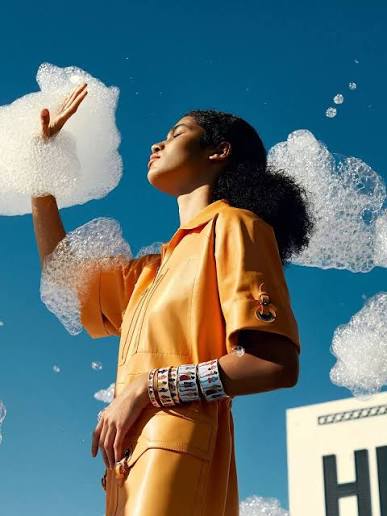 Hermes 2022 Spring Summer Light-Hearted leather pinwheel