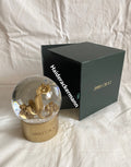 Jimmy Choo 2024 Christmas floral & JC logo snow globe