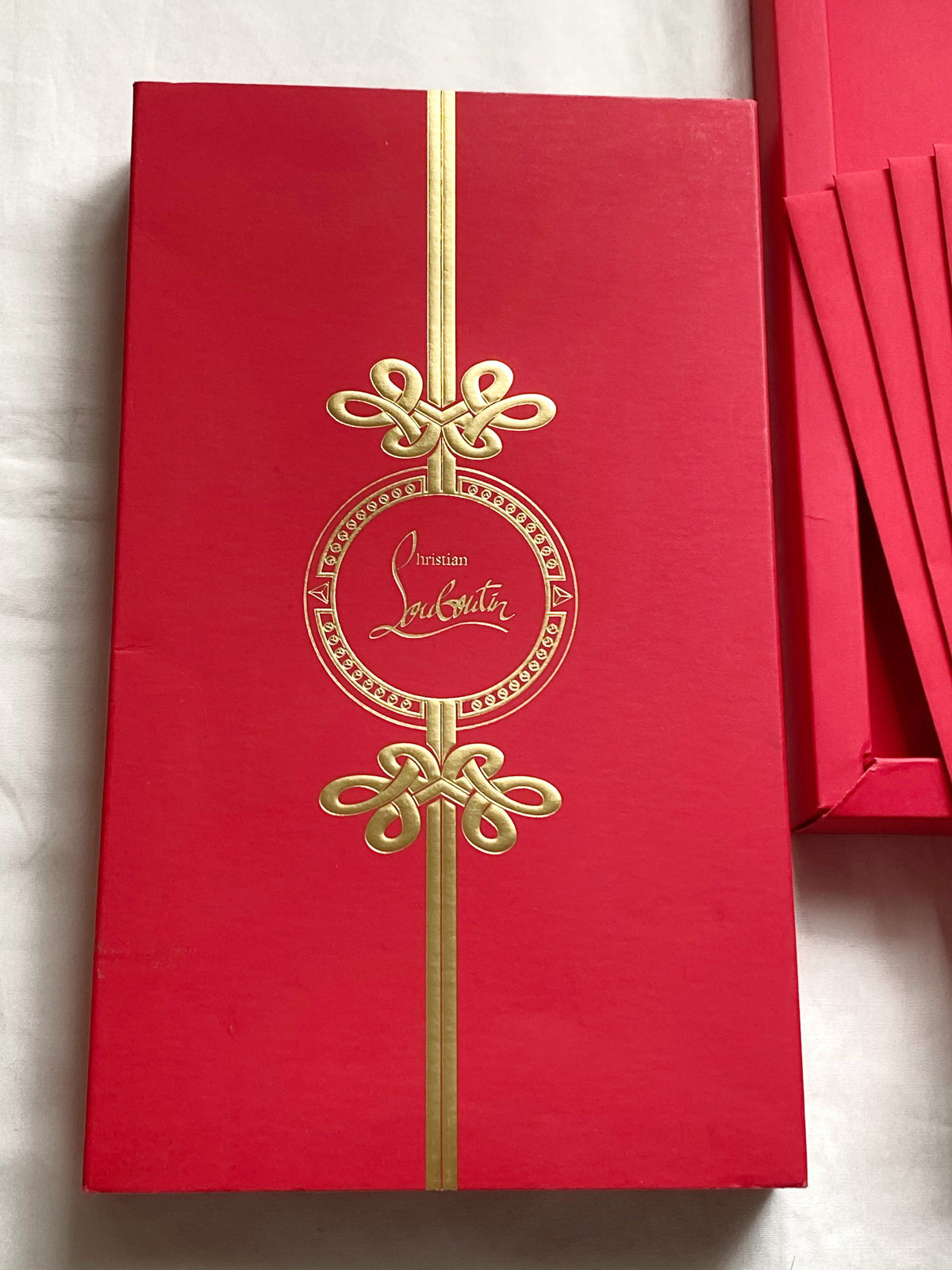 Christian Louboutin 2017 Chinese New Year red packet with rooster motifs