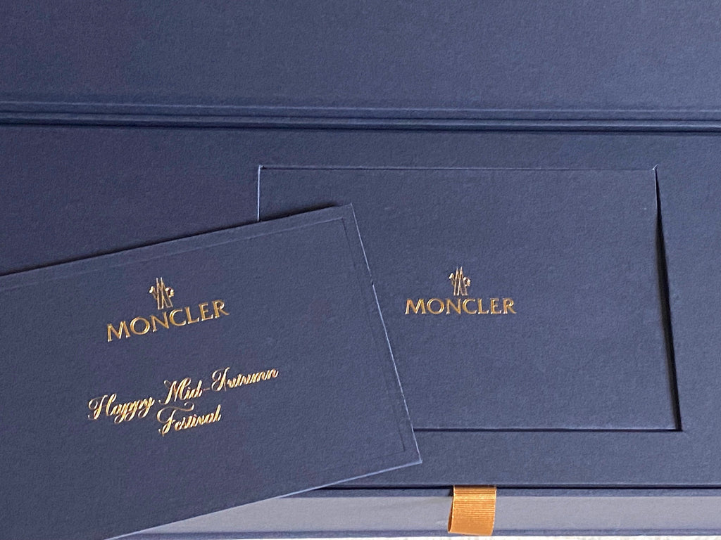 Moncler 2022 Mid-Autumn festival K2 mountain water glass box set