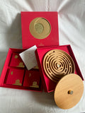 Omega 2026 mid-autumn festival wooden Maze game box set