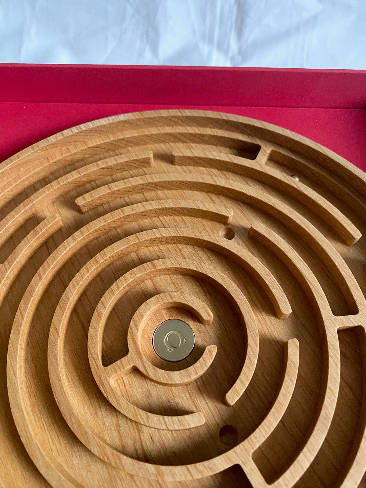 Omega 2026 mid-autumn festival wooden Maze game box set