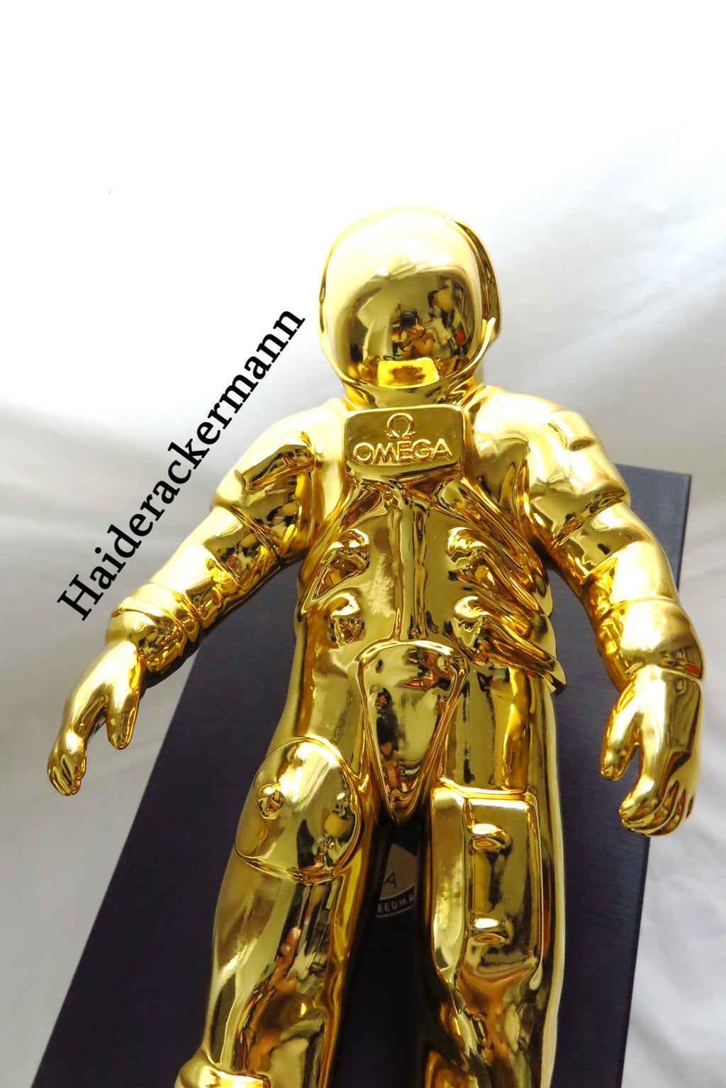 Omega Moon Landing 50th anniversary apollo astronaut gold figure statue 30cm