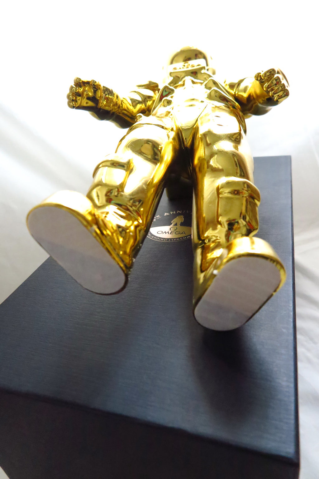 Omega Moon Landing 50th anniversary apollo astronaut gold figure statue 30cm
