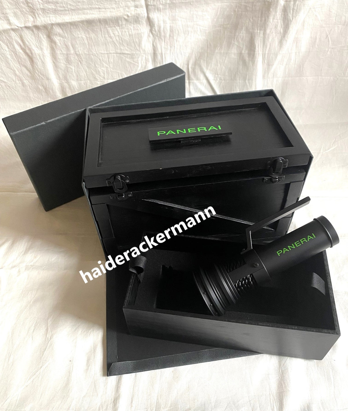 Panerai 2024 Mid-Autumn festival flashlight wood box