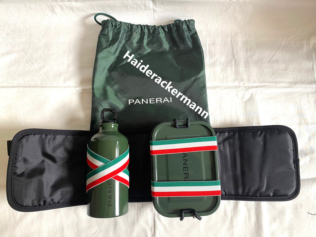 Panerai 2023 camping water bottle & lunch box kit set