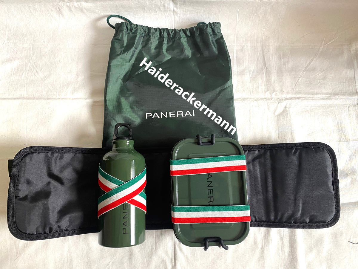 Panerai 2023 camping water bottle & lunch box kit set