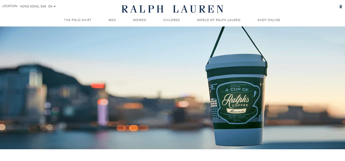 Ralph Lauren 2020 Mid-Autumn Festival plastic coffee cup lantern