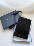 Ralph Lauren embossed croco cover notebook diary