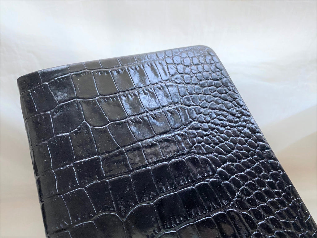 Ralph Lauren embossed croco cover notebook diary