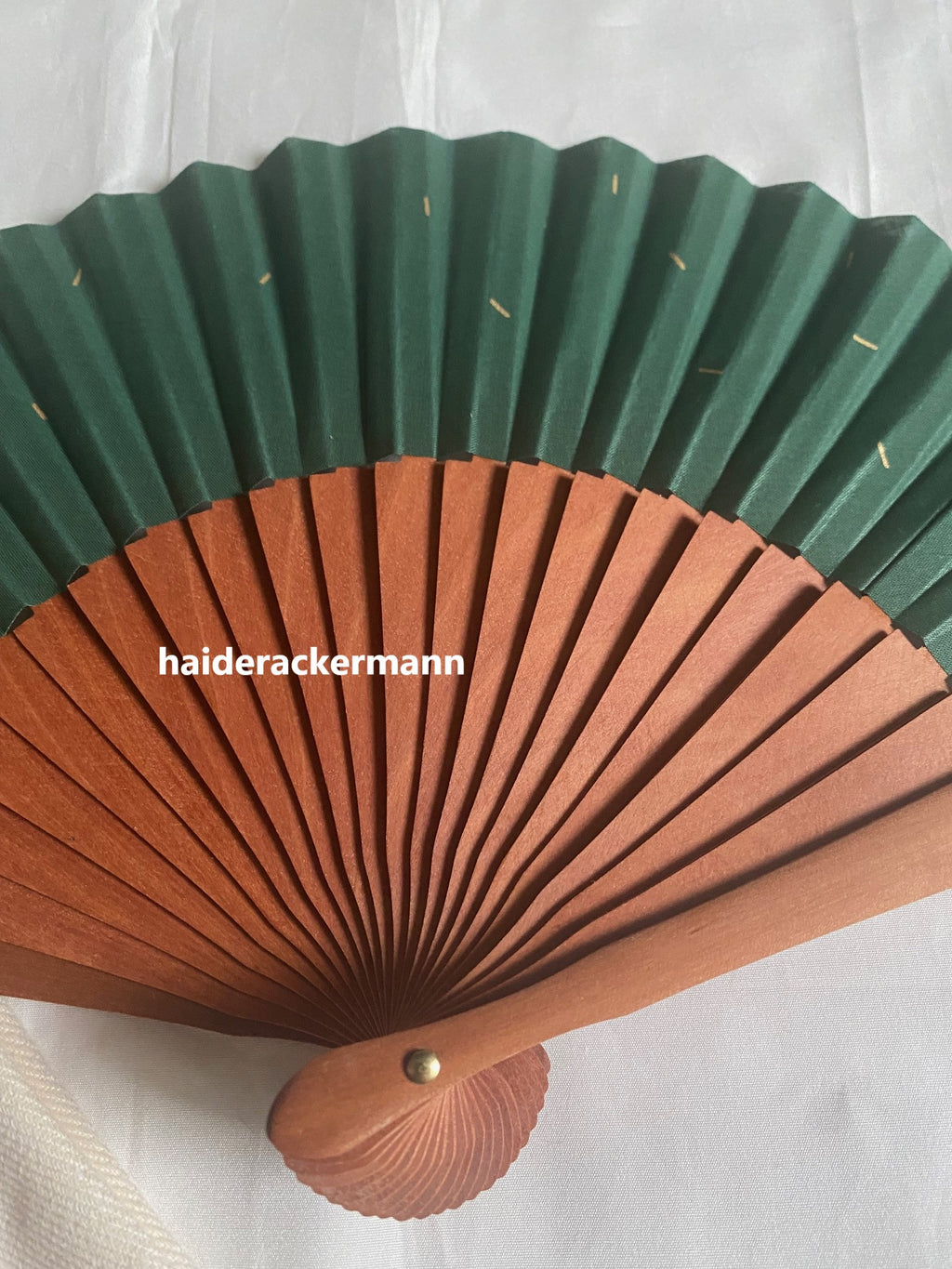 Rolex 2025 wooden folding fan