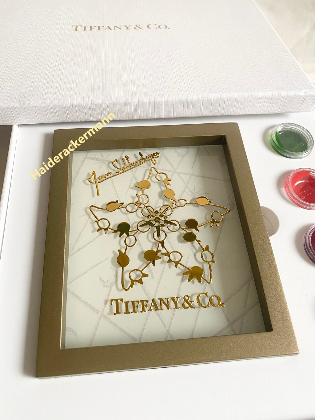 Tiffany Co 2020 Jean Schlumberge stained glass painting box set