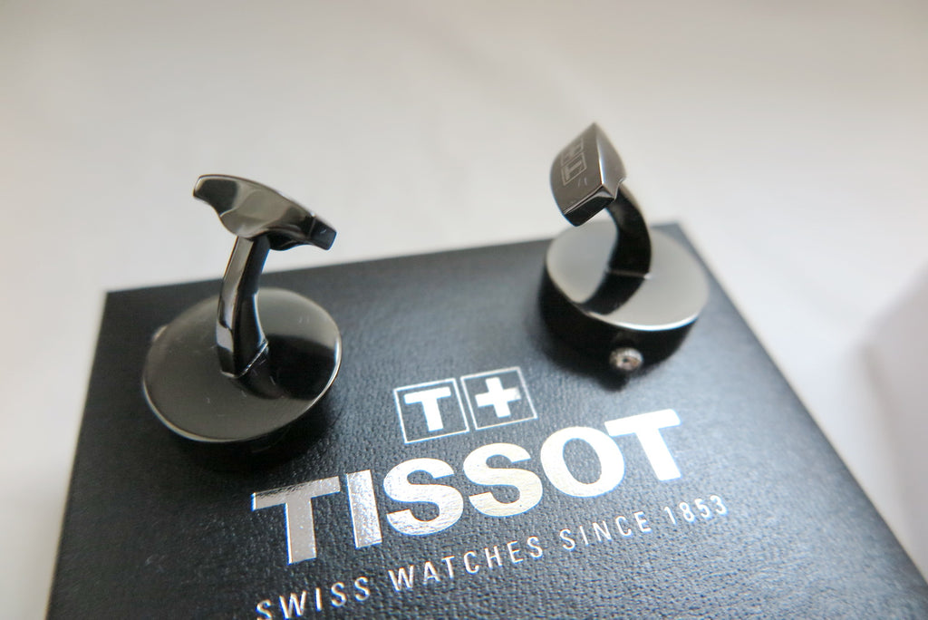 TISSOT Ballade watch movement cufflinks