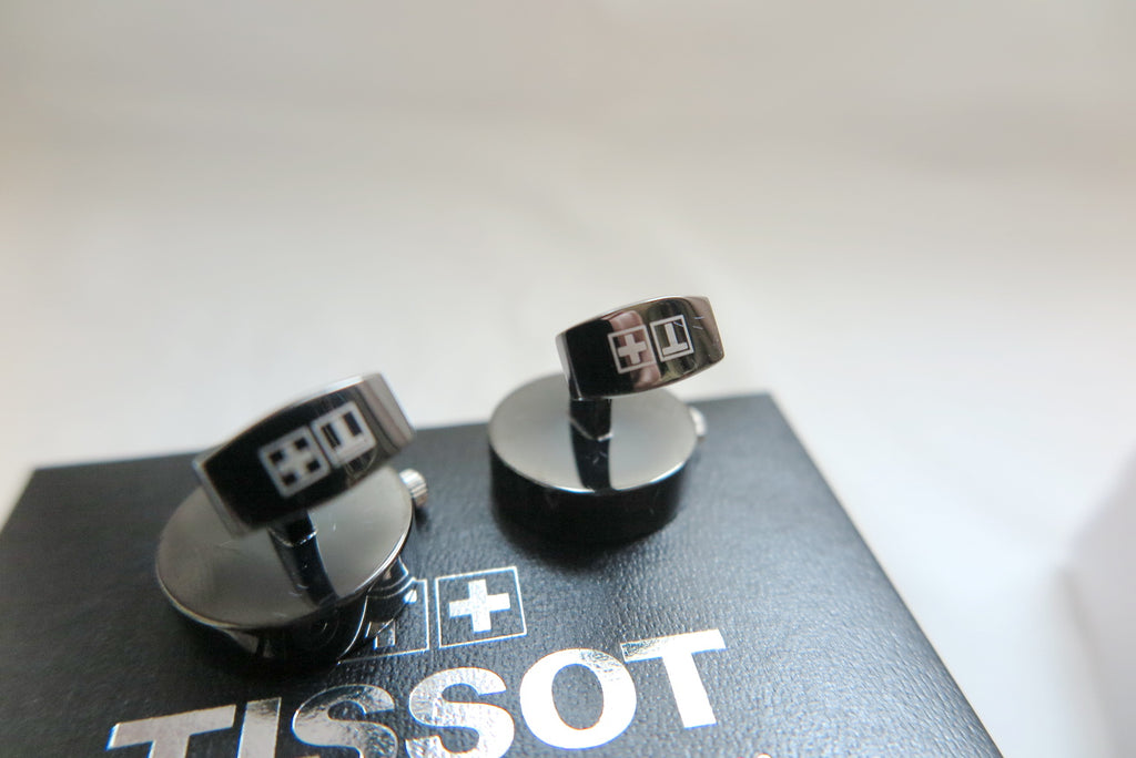 TISSOT Ballade watch movement cufflinks