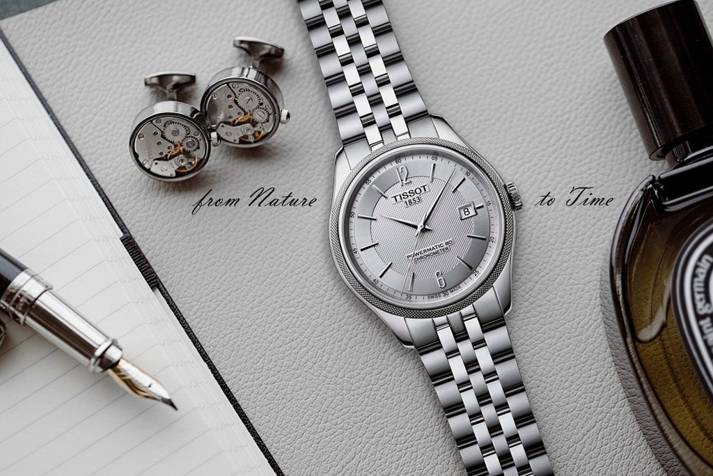 TISSOT Ballade watch movement cufflinks