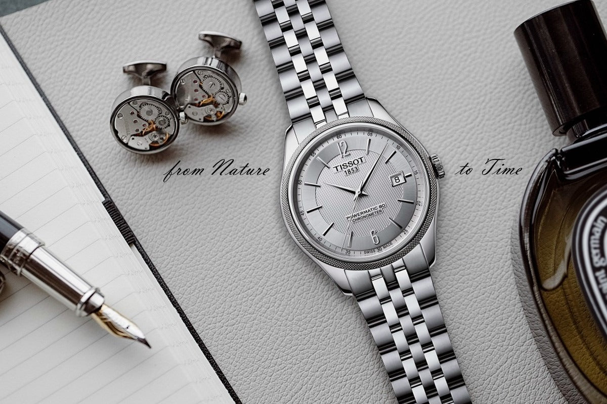 TISSOT Ballade watch movement cufflinks