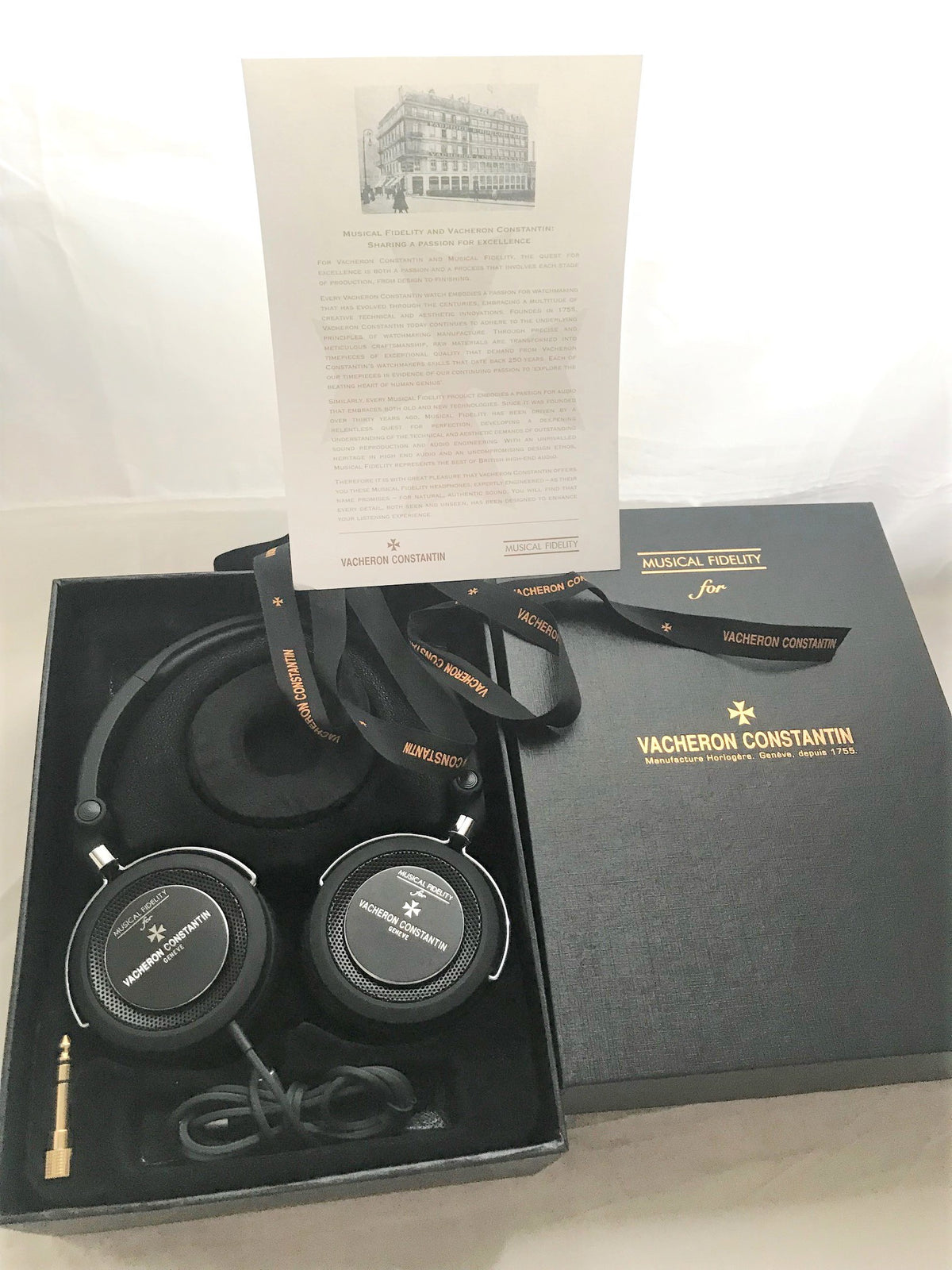 Vacheron Constantin X Musical Fidelity 2014 Watches & Wonders headphone