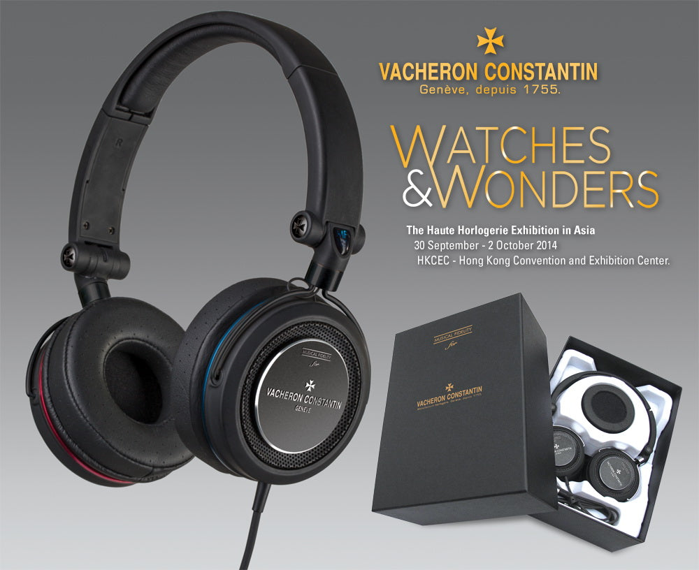 Vacheron Constantin X Musical Fidelity 2014 Watches & Wonders headphone