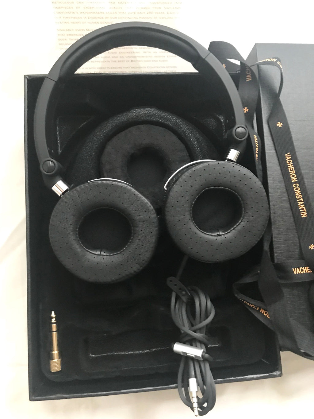 Vacheron Constantin X Musical Fidelity 2014 Watches & Wonders headphone