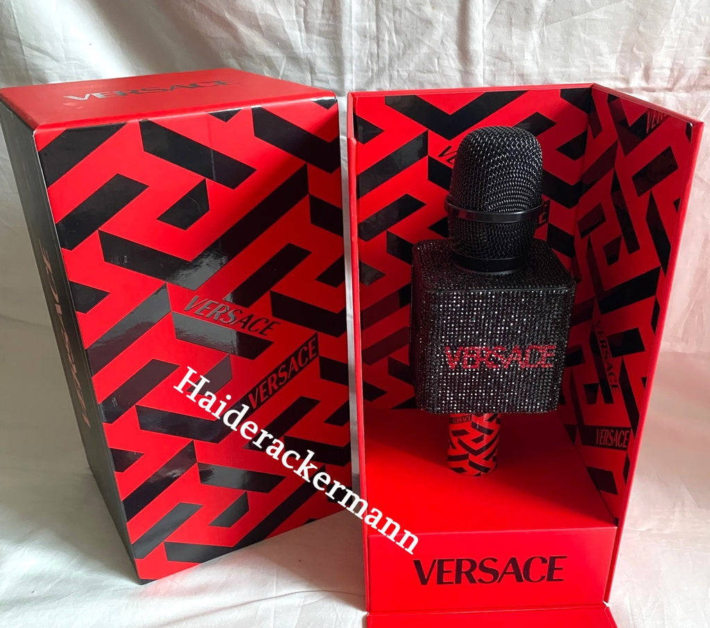 Versace 2022 Chinese New Year crystal embellished microphone